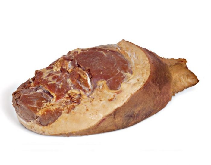 Ung HälsoGrisskinka, lättrökt, med ben