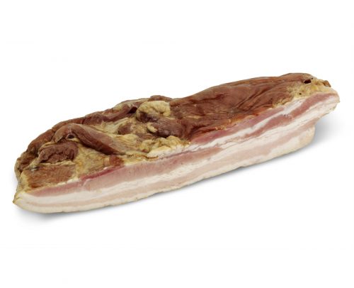 Baconsida, Bokspånsrökt, skivat